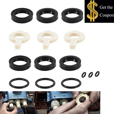 #ad Replaces 30623 Seal Kit for Cat Pump 30 31 34 35 310 340 350 Pressure Washer $48.52