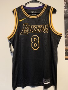 Kobe Bryant Black Mamba Dia Los Angeles La Lakers Jersey Tamano Mediano 8 Y 24 Ebay