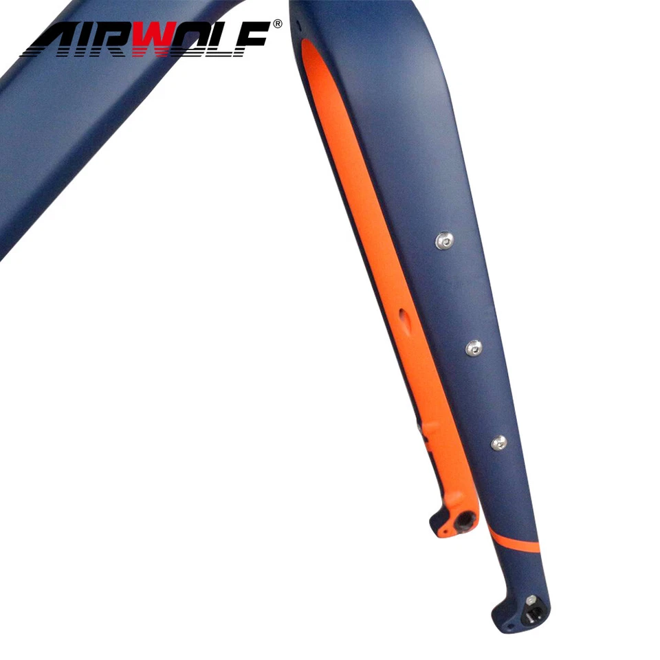 Gravel Carbon Fiber Bike Fahrradrahmen Touring Road Bicycle Frame 700*45c - Bild 4 von 4