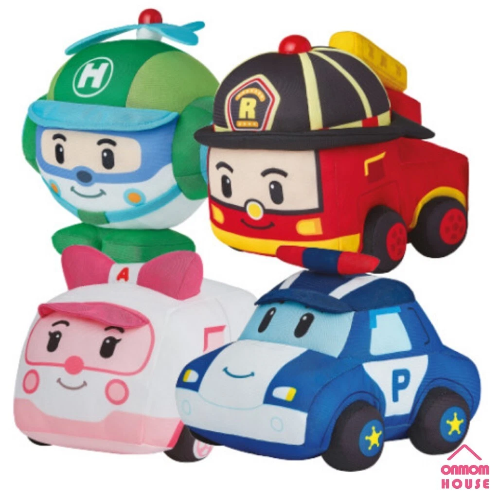 Robocar Poli Plush Rag Doll Korean Toy S M Size
