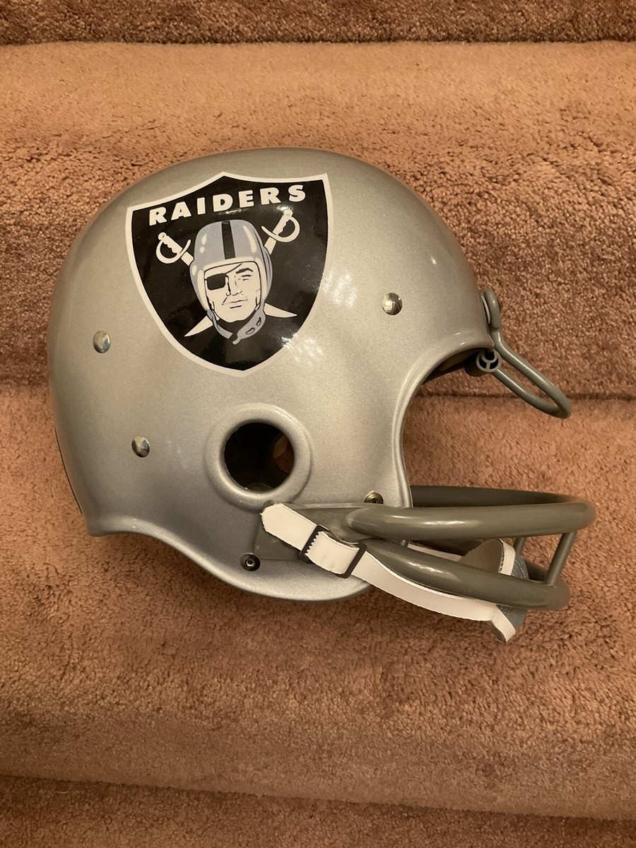 Vintage RK2 Style Football Helmet Oakland Raiders Jim Otto | eBay