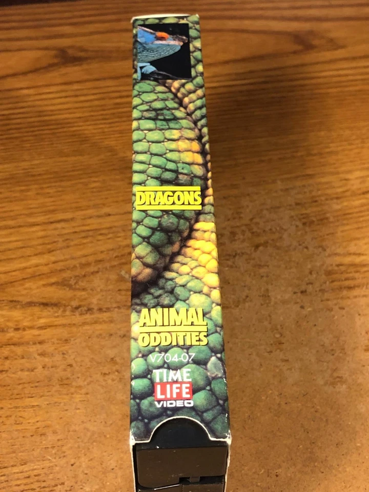 Dragons Animals Oddities VHS VCR Video Tape Used RARE Time Life - Image 4 of 4