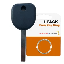 for Buick Chevrolet GMC Transponder Ignition Key Blank Fob B119-PT B116-PT