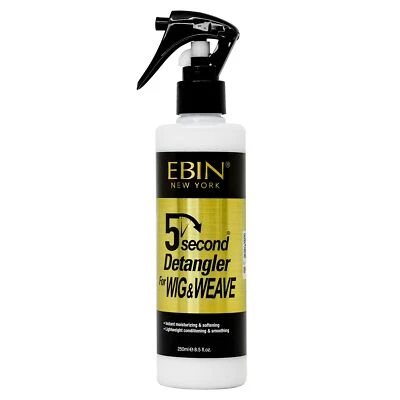 EBIN New York 5 Second Detangler Spray For Wig & Weave 250ml
