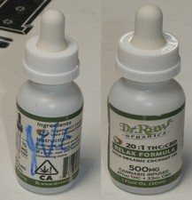 Jesse Ventura Signed THC Cannabis Marijuana Bottle BAS Beckett COA WWE Autograph