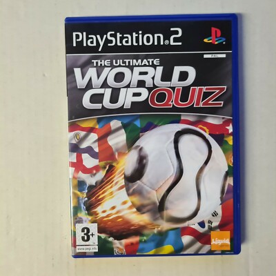 THE ULTIMATE WORLD CUP QUIZ PS2 TOTAL GAMER PS2 RANGE LOW PRICE