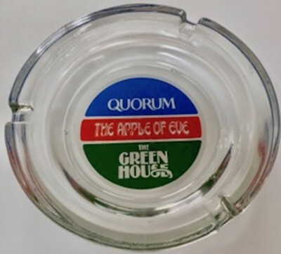Vintage 1940'S Quorum The Apple Of Eve Ashtray
