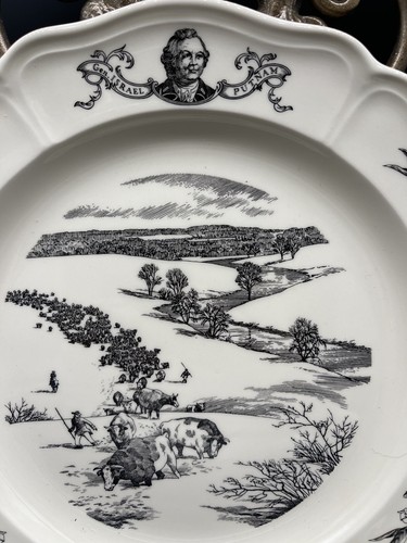 Wedgwood Conmemorativo 200 Aniversario de Estados Unidos de América, Connecticut - Imagen 2 de 3