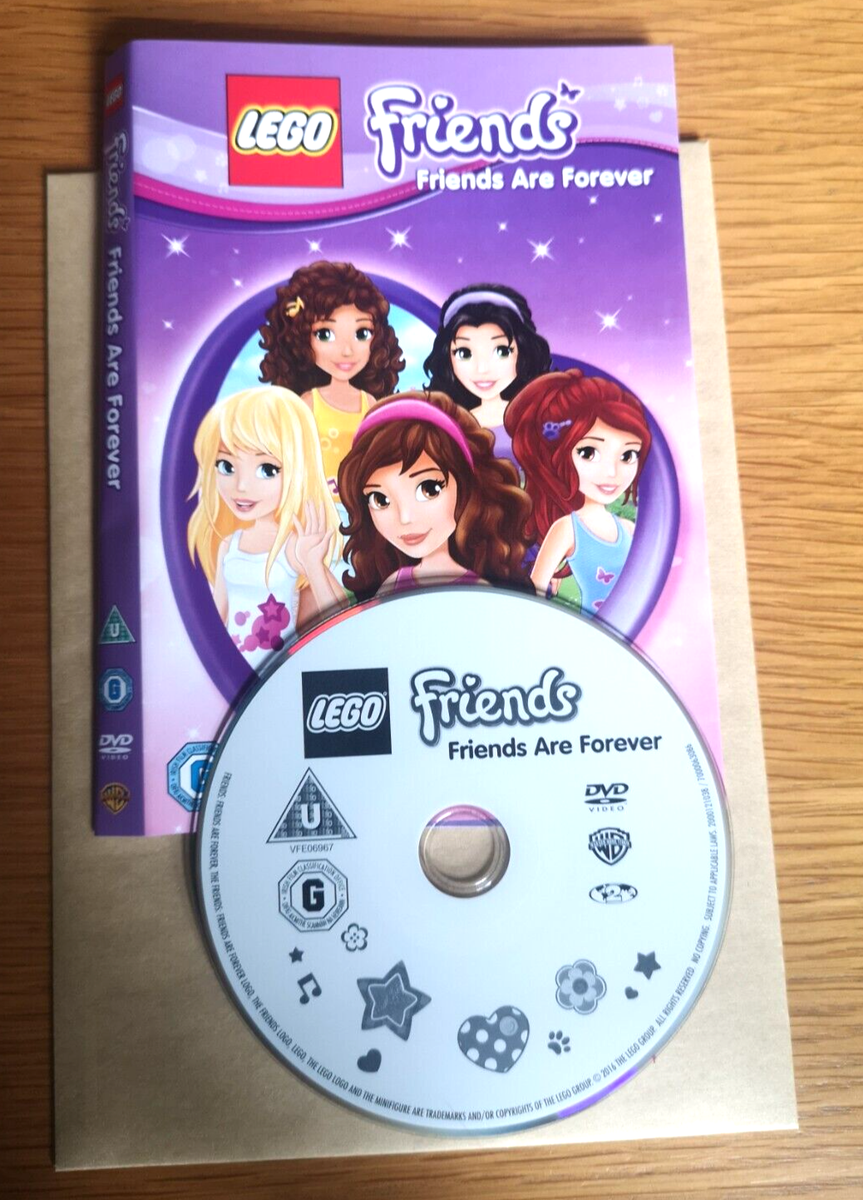 LEGO Friends: Friends Are Forever DVD NEW NOT SEALED DVD COVER NO CASE
