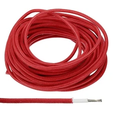 32.8Ft 13AWG Electronic Wire High Temperature Electrical Silicone Cable Red