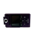 Sony Webbie HD MHS-PM1 Digital Camera Camcorder 5.0MP Purple with Battery TT450