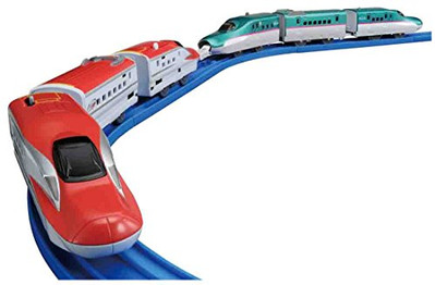 Takara Tomy PLARAIL SHINKANSEN E5 & E6 Hayabusa/Komachi  display picture 1