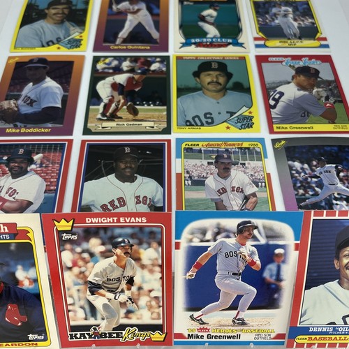 1986 Topps Collectors Series - 1990 Kay Bee Toys Boston Red Sox Buckner Evans - Imagen 1 de 9