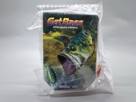 Vintage 1998 Get Bass Fishing Sega Dreamcast Promo Keychain Japan RARE
