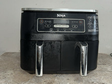 Ninja DZ201 Foodi 2 basket- Air Fryer DualZone Technology, 8-Quart - Pre-Owned