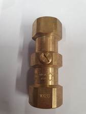 BOSS™ 102S DZR Brass Double Check Valve