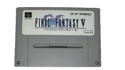 SFC Final Fantasy V Super Famicom Nintendo Untested Cartridge Only Japan