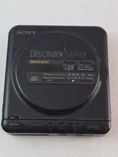 Authentic Sony Discman D-T24 Mega Bass CD/AM/FM Player Radio Works *Parts Only*