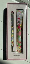 Floral Dot Stylist Pen With Pouch