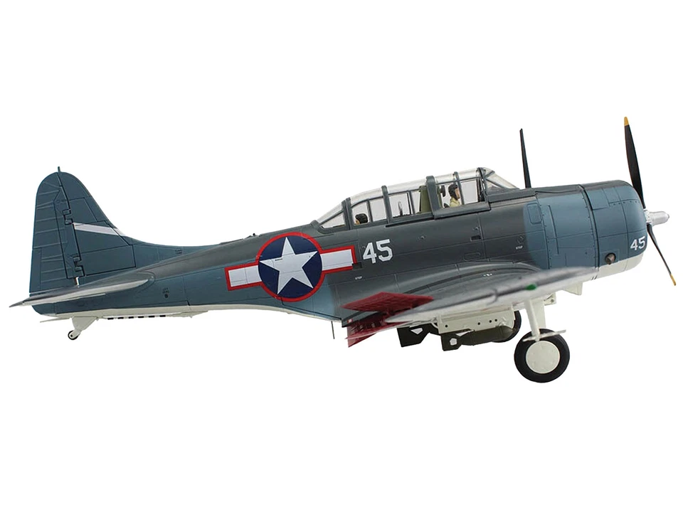 Douglas SBD-5 1943 Dauntless Bomber 1/32 modelo diecast - USS Lexington VB-16 Foto 4 de 4
