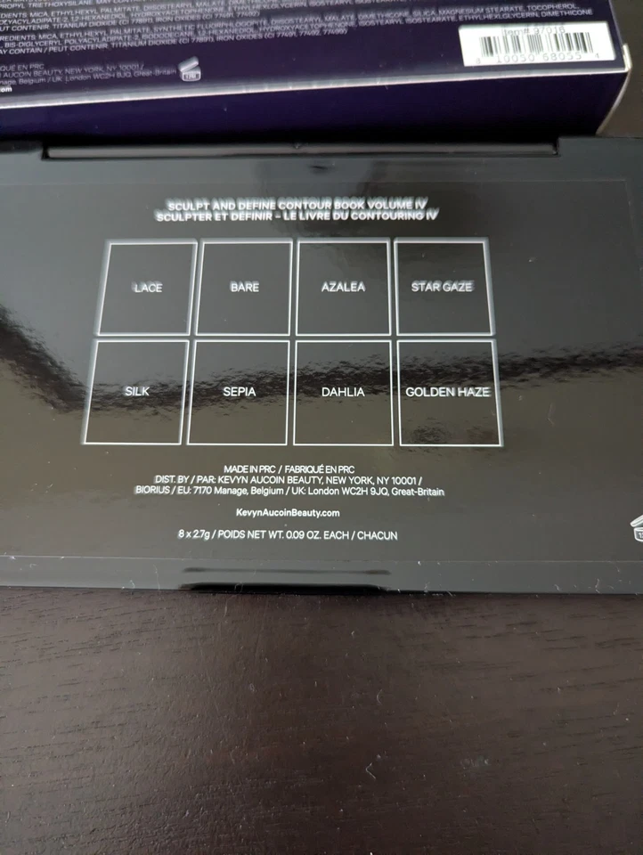 KEVYN AUCOIN Sculpt and Define Contour Book Volume IV 8 Shades .09 oz each NIB - Image 3 of 4