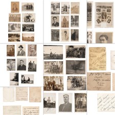 Ottoman Turkish-Early Republic Photo Archive Military Social History Handwritten