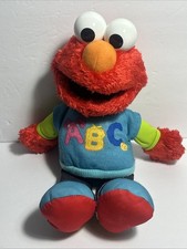 Sesame Street TALKING ABC Elmo Childrens Toy 2013 Working Tested - VGC
