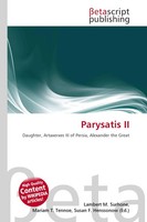 Lambert M. Surhone (U. A.) | Parysatis Ii | Taschenbuch | Englisch (2026)