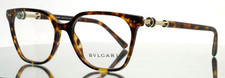 BVLGARI 4178 504 Tortoise Womens Semi Cat Eye Full Rim Eyeglasses 53-16-140 B:41