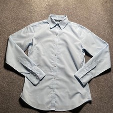Premier Dress Shirt Men's 2XS Blue PR300 Long Sleeve Formal Poplin