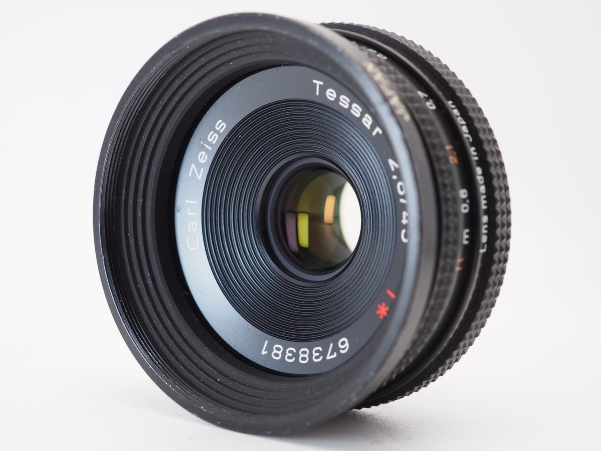 極美品 CONTAX Tessar T* 45mm F2.8 100 Jahre Contax Zeiss Tessar T 45mm f/2.8 MF Lens for sale online | eBay