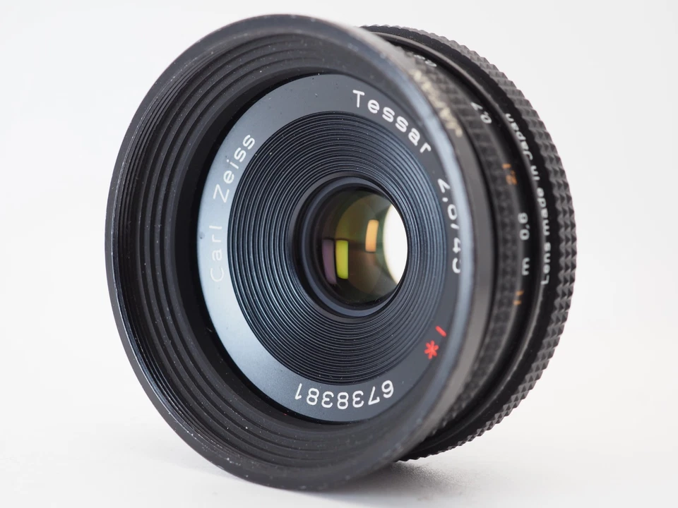 Contax Carl Zeiss Tessar T 45mm F2.8 AEJ MF Pancake Lens J165 #Black Friday SALE - Image 2 of 4