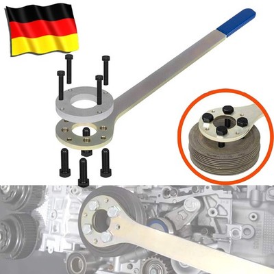 Crank Pulley & Screw Wrench Holder Kit For Subaru Impreza Forester SVX Baja Saab