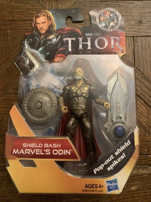 Thor The Mighty Avenger Shield Bash Marvel's Odin 4  Figure 2011 Hasbro New