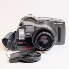 Olympus Infinity Superzoom 330 35mm SLR Film Camera - TESTED  WORKING     66 