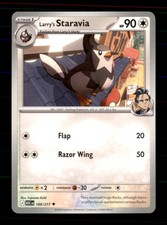 Larry's Staravia 169/217 Uncommon Ascended Heroes Pokemon Near Mint