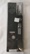 Harley Davidson Zippo MPL Lighter Refillable Butane Long For Grill Fireplace 