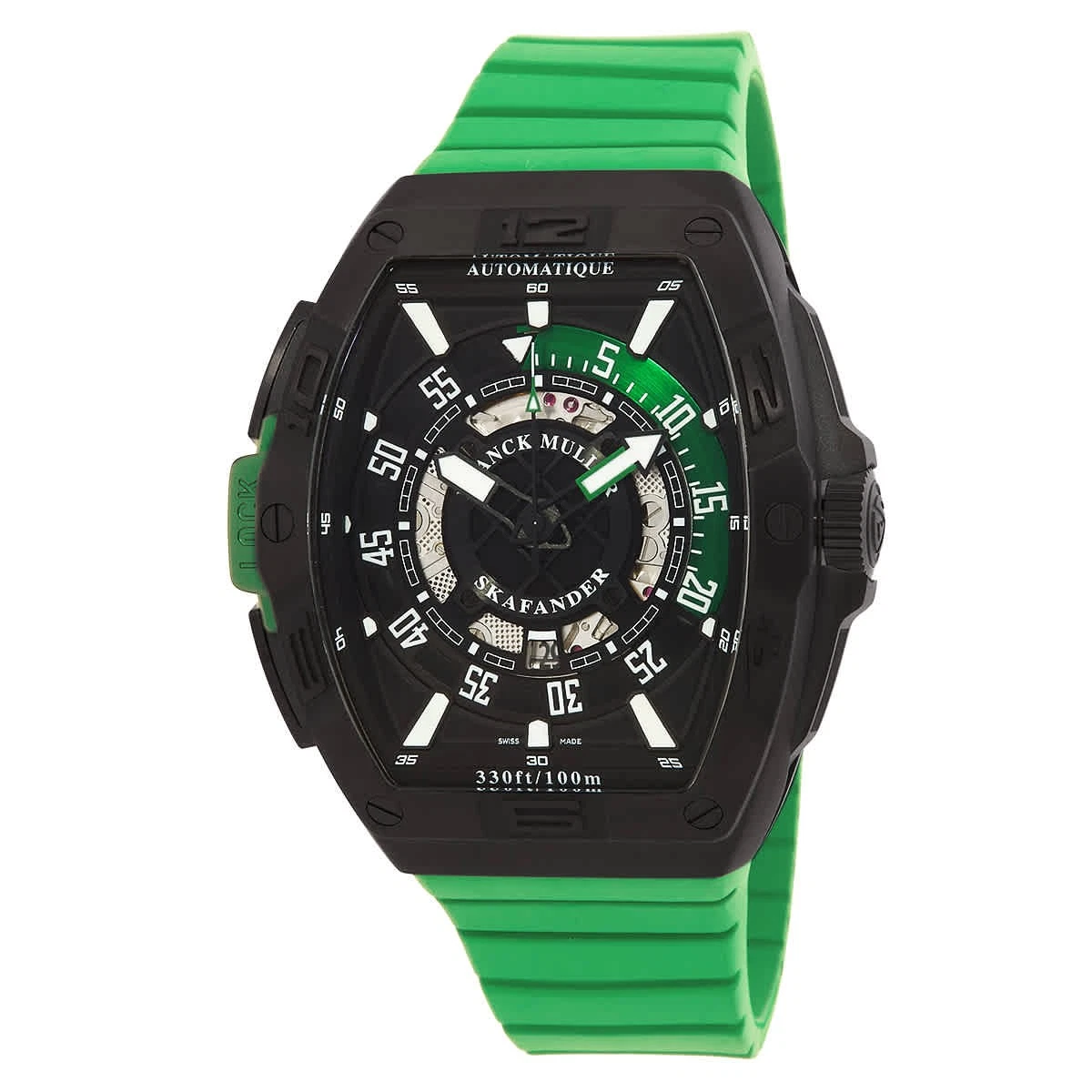 Franck Muller Skafander Automatic Black Dial Men's Watch