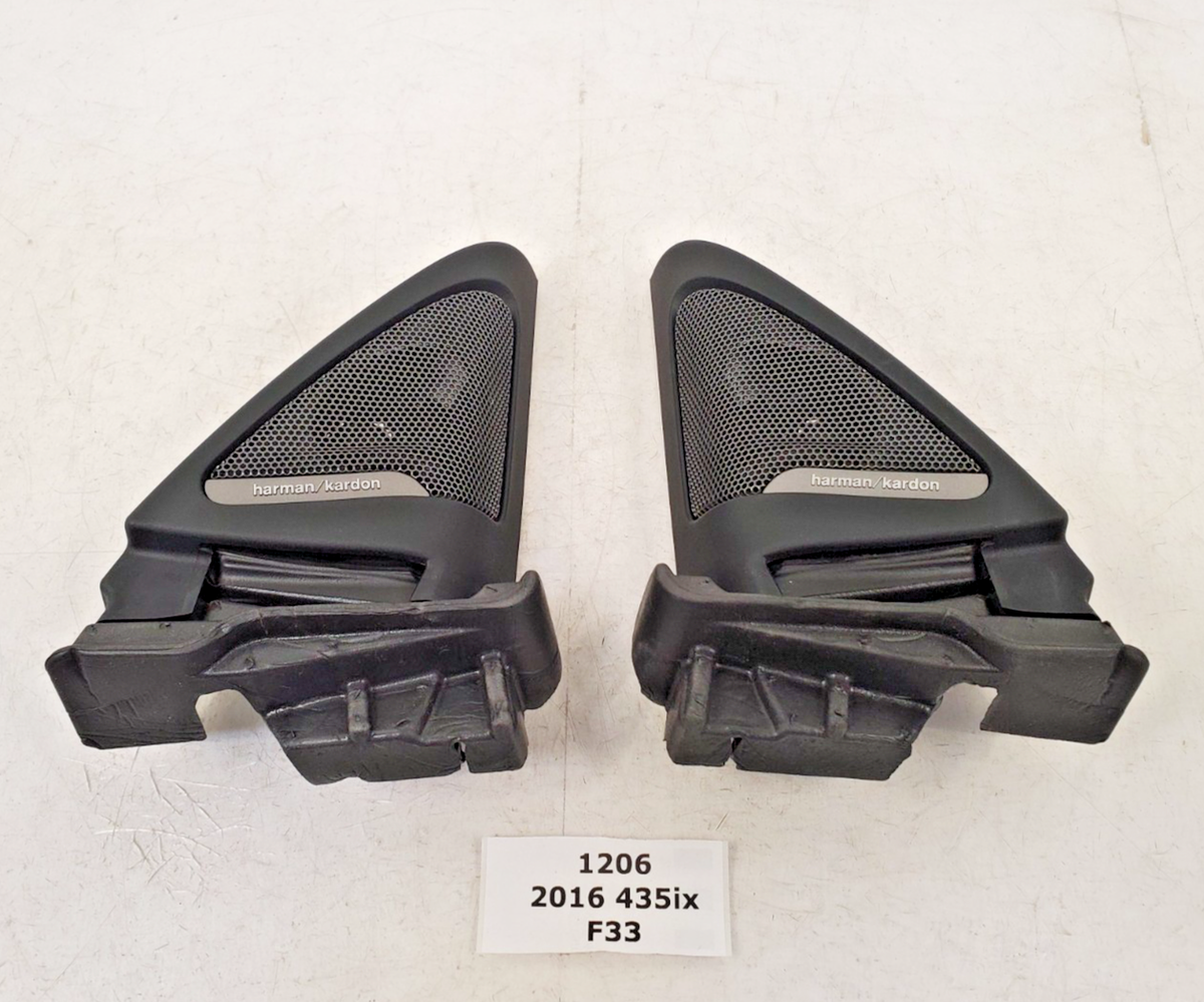 ✓ 12-20 OEM BMW F33 F83 Front Left Right Speaker Tweeter Cover