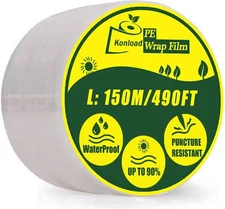 Nursery Grafting Tape Wide 1-3/5 inch Plant Budding Tool 4CM(1-3/5)W, Clear 