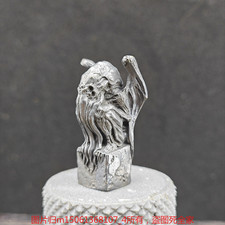 Statua Cthulhu notte fredda ottone nero polpo statuina scultura da collezione