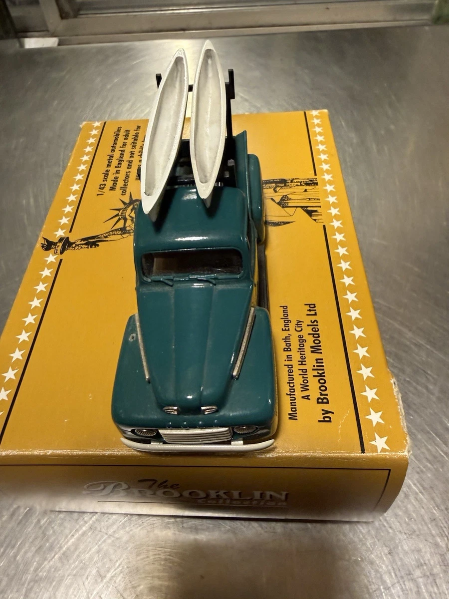 FORD MAINLINE 2DR MICHIGAN STATE POLICE 1956 BROOKLIN MODELS 1:43