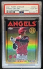 2021 Topps Chrome Shohei Ohtani 1986 Gold Refractor #/50 Angels PSA 10 GEM MINT