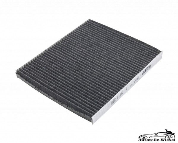 Innenraumfilter Aktivkohle 202Mm FüR Fiat Ford Abarth 500 C Panda / Ab 03->-image