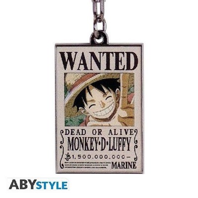  / ONE PIECE - Keychain ''Wanted Luffy'' /  3665361056751
