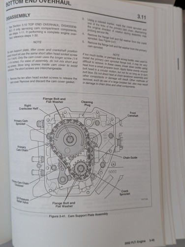 2002 Harley-Davidson Touring Models Official Service & Owners Manual 99483-02 - Picture 7 of 11