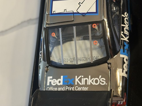 Denny Hamlin #11 FedEx Kinko's 2008 Camry White Gold Elite 1 of 50 NEW 1:24 - Picture 6 of 13