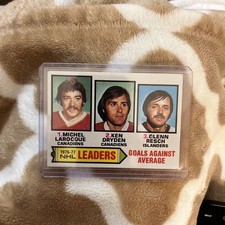 1977-78 Topps - Ken Dryden, Glenn Resch, Michel Larocque #6