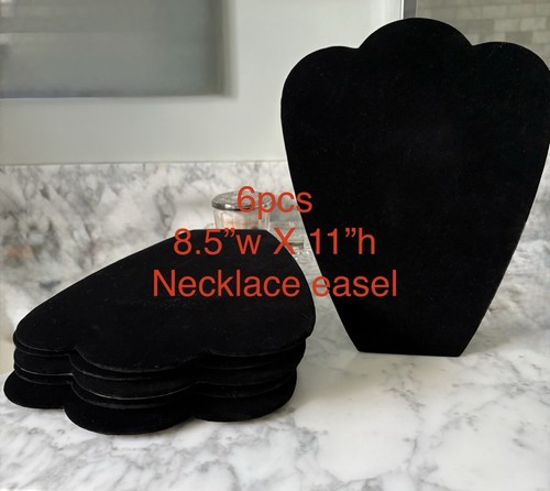 Jewelry Fixtures Black Velvet 29 Pcs Retail Displays Necks Bracelets & More Luxe