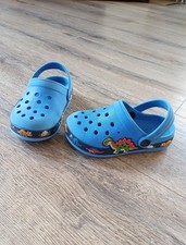 Badeschuhe Badelatschen blau Dinos Größe 28
